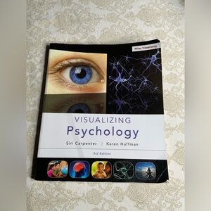 Visualizing Psychology 3rd Edition Carpenter Huffman Textbook Paperback
